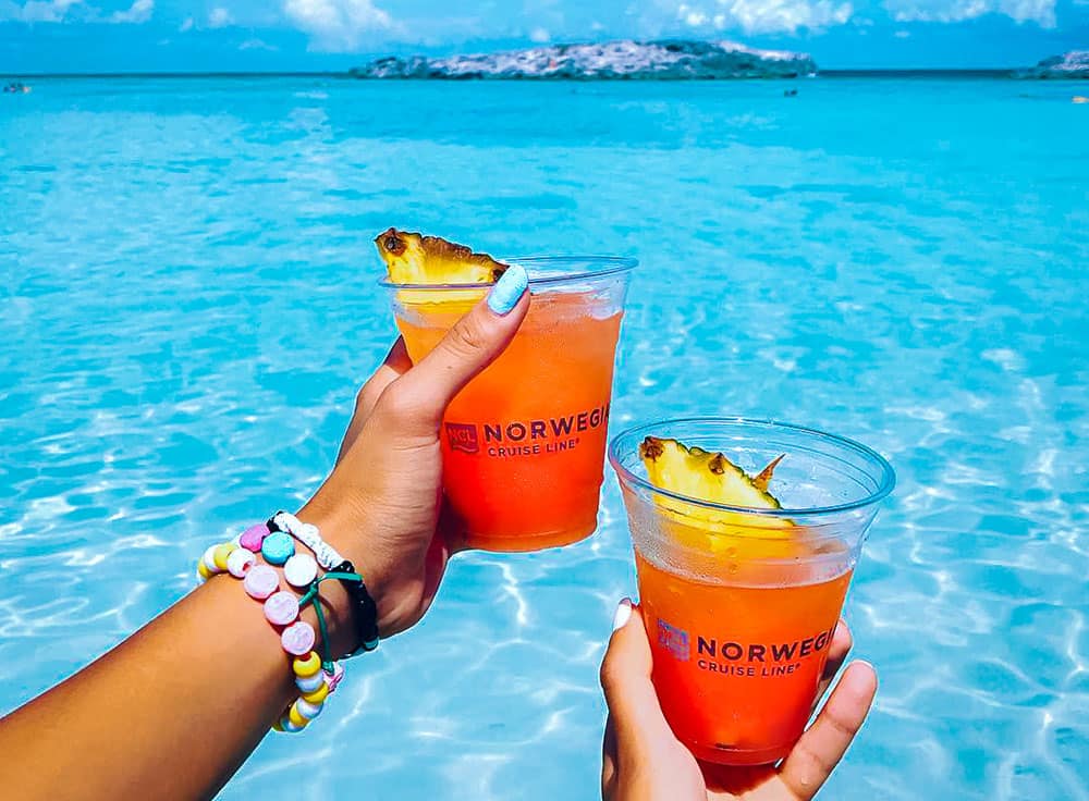 Toast to Bermuda's Pristine Waters Bermuda's Pristine Waters and Shores Make for the Perfect Port Day on a Norwegian Cruise