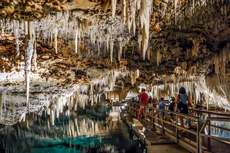 Bermuda Crystal Caves Tour Take in the Underground View of Bermuda's Crystal Caves on a Cruise Shore Excursion with Norwegian