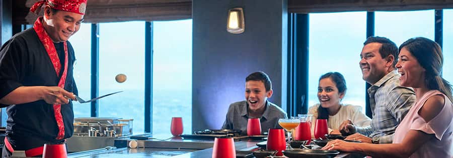 Teppanyaki Specialty Dining Restaurant - Norwegian