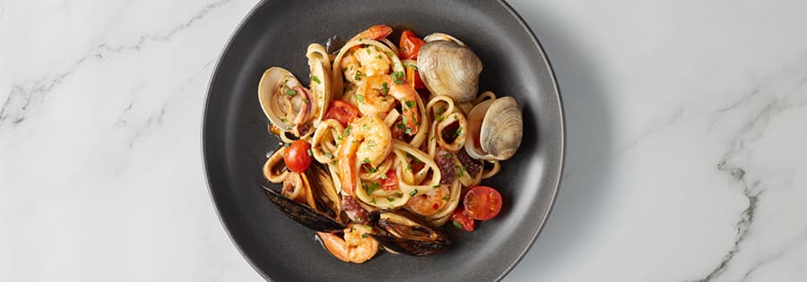 Seafood at Ocean Blue onboard Norwegian