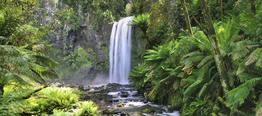 Beauchamp Falls on an Australia cruise