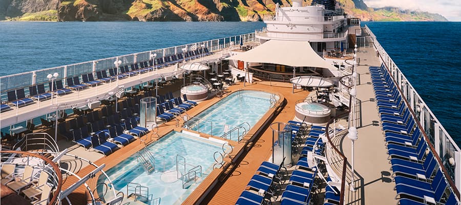 Pool Deck on Pride of America