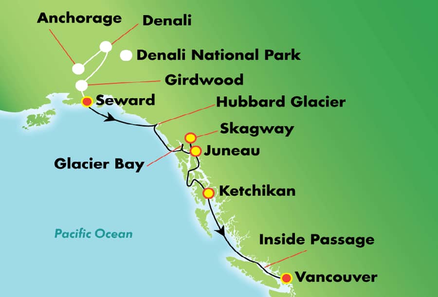 12-Day Denali/Alyeska Explorer