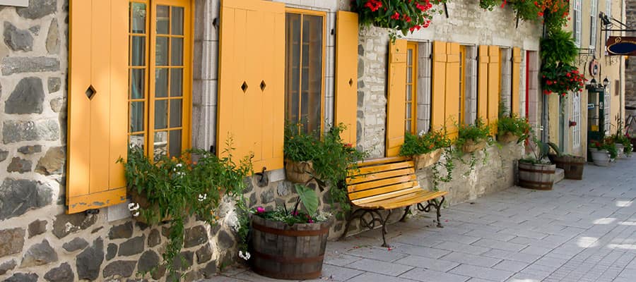 Visit Quebec on our Canada Cruises