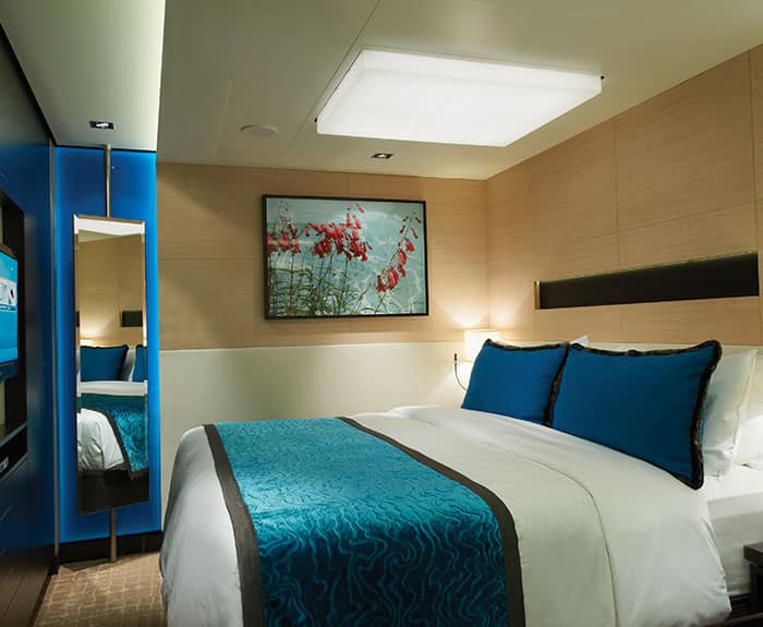 The Haven's 2-Bedroom Family Villa with Balcony Bedroom on Norwegian Breakaway