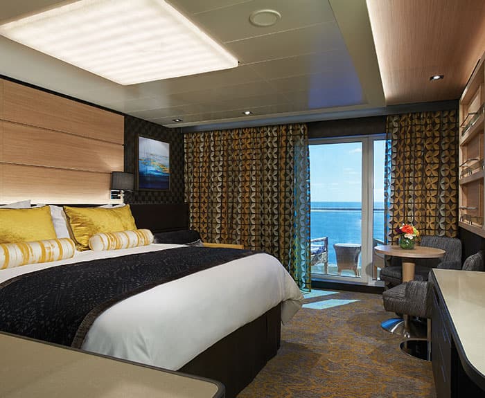 The Haven's Courtyard Penthouse with Balcony on Norwegian Escape