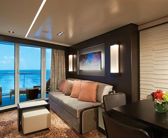 The Haven's Aft-Facing Penthouse on Norwegian Escape