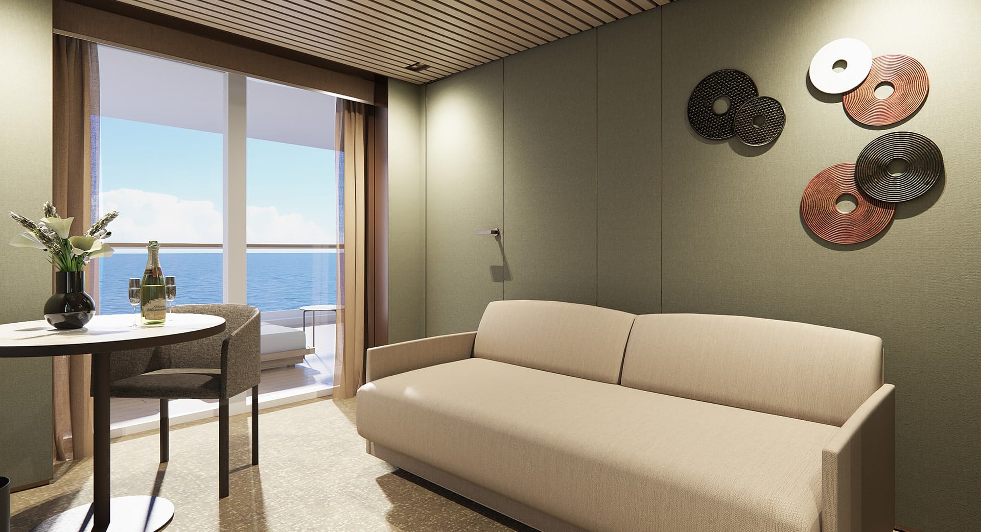 HB - The Haven Aft-Facing Penthouse with Master Bedroom & Large Balcony