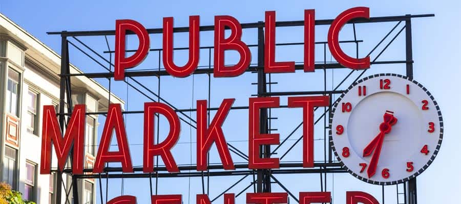 Pike Place Market on your Seattle cruise