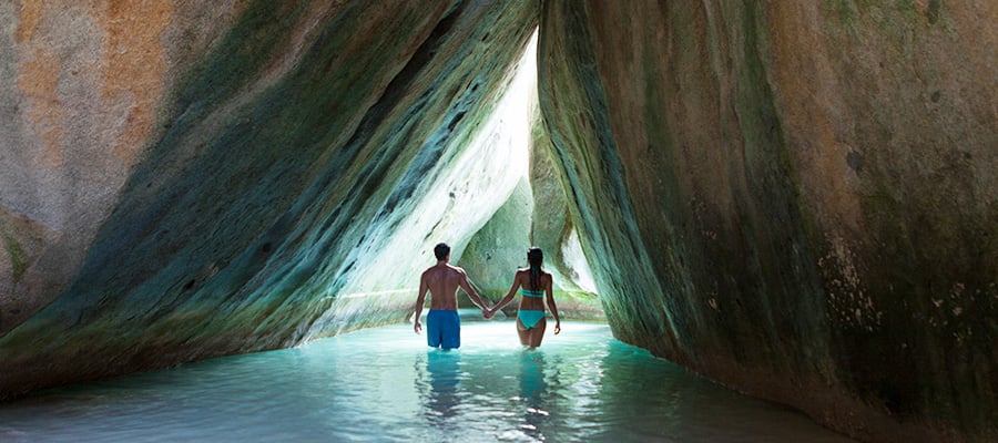 The Baths in Virgin Gorda, British Virgin Islands