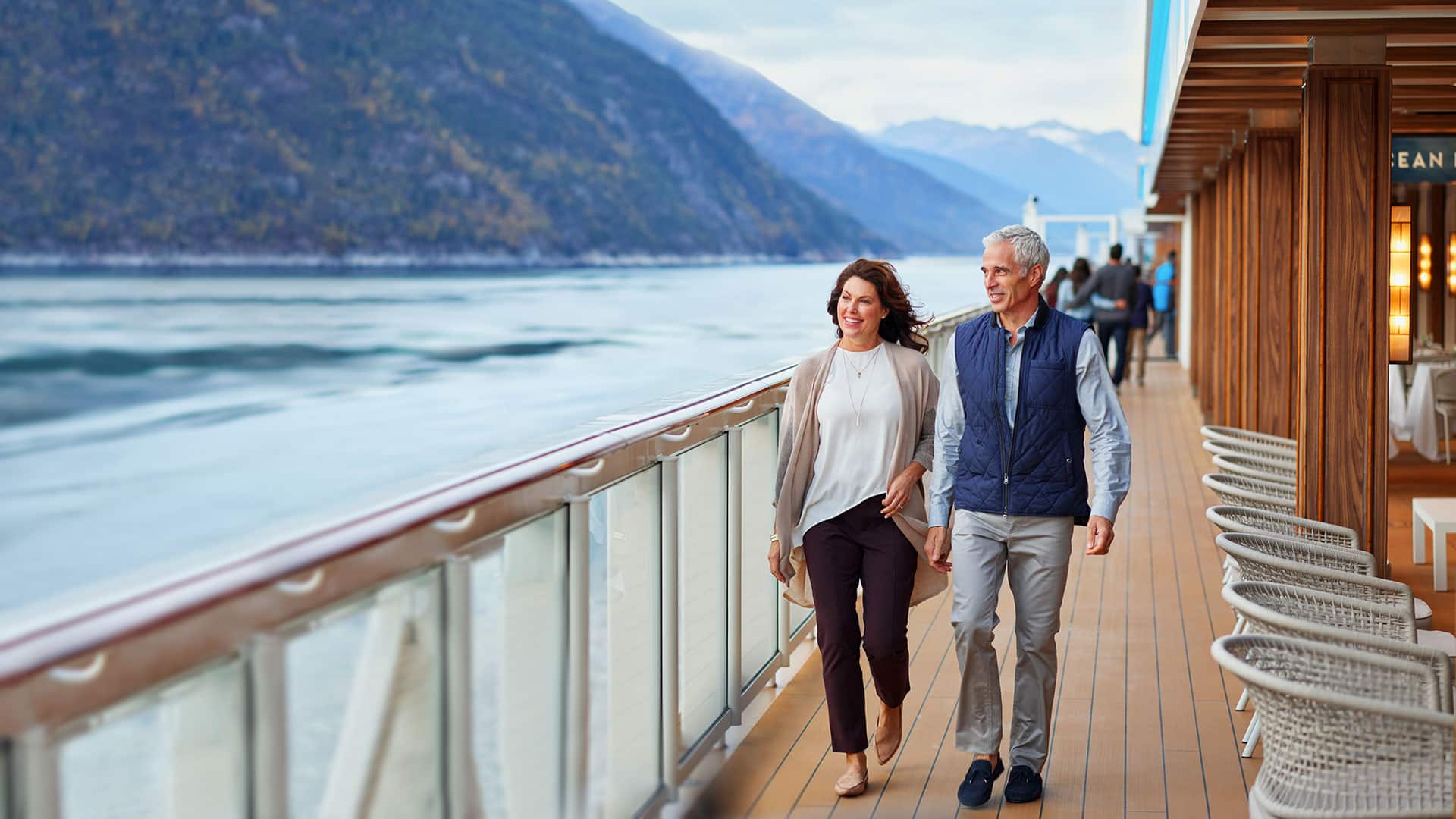 Take a stroll down the Waterfront.